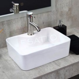 Econokit Fidem Mini Satín paquete lavabo llave monomando contra cespol