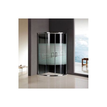 Cancel para baño curvo sin base 100 x 100 x 185 CA-010R