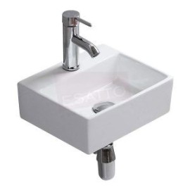 Econokit Luft paquete lavabo empotrable a muro llave y desagües
