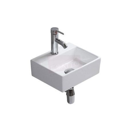 Econokit Luft paquete lavabo empotrable a muro llave y desagües