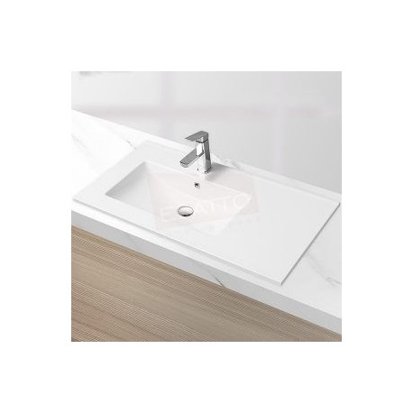 Econokit Links C Paquete Lavabo llave cuadrada y desagües