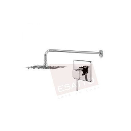 Econokit Lluvia Paquete de regadera brazo y monomando