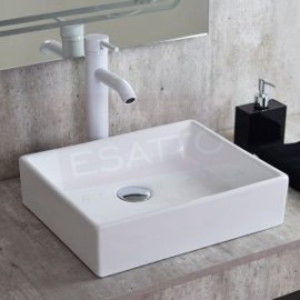 Econokit Platz B Paquete Lavabo llave blanca
