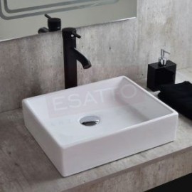 Econokit Platz N Paquete Lavabo llave negra