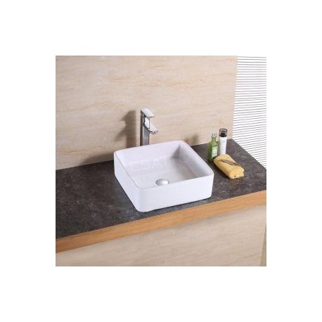 Econokit Quadra C paquete lavabo llave cuadrada y desagües