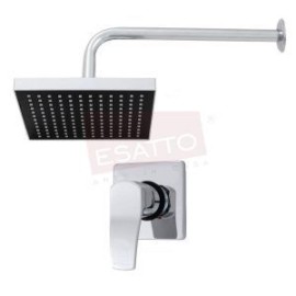 Econokit Renzo 2 paquete regadera lluvia y brazo