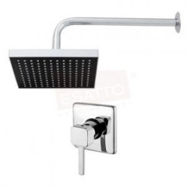 Econokit Renzo 5 paquete regadera lluvia y brazo