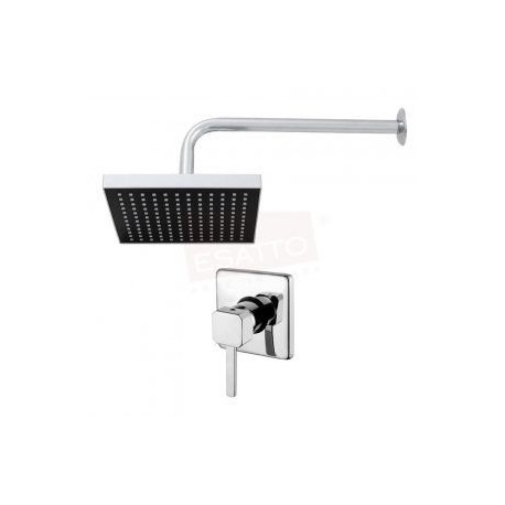 Econokit Renzo 5 paquete regadera lluvia y brazo