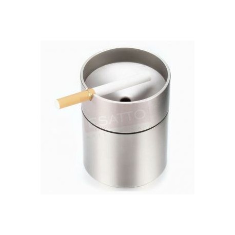 Cenicero acero inoxidable con trampa olor cilíndrico AC-051