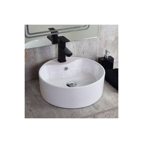 Econokit Rondo NC paquete lavabo llave negra