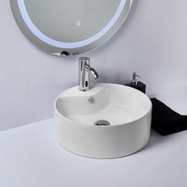 Econokit Rondo Z paquete lavabo con llave sensor, contra y céspol