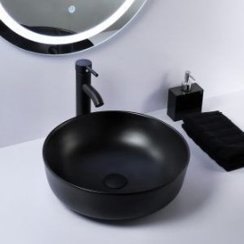 Econokit Svart NN paquete lavabo llave contra negros y céspol