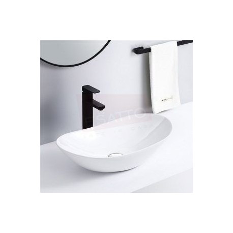 Econokit Vasca NC Paquete Lavabo llave negra cuadrada + desagües