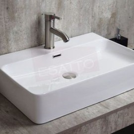 Econokit Zegno Satín Paquete Lavabo con llave y desagües