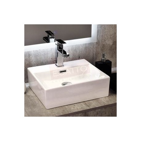 Econokit Zig C paquete lavabo llave monomando cuadrado contra cespol