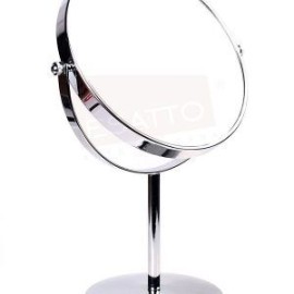 Espejo baño tocador de mesa 8″ doble cara con aumento lupa 20 cms AC-042