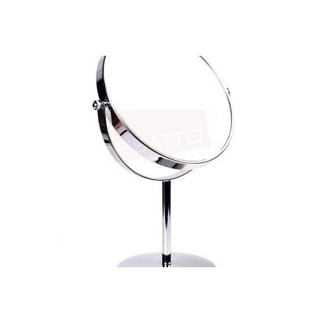 Espejo baño tocador de mesa 8″ doble cara con aumento lupa 20 cms AC-042