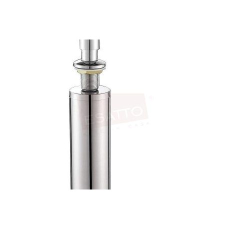Despachador dispensador jabón para cocina tarja fregadero acero cromo DI-015