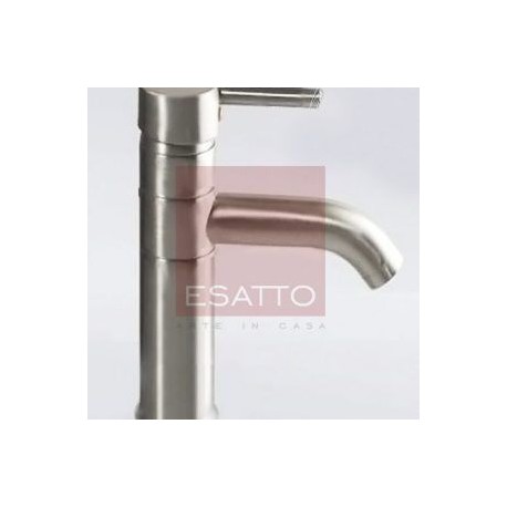 GB-035 LLAVE MONOMANDO SATINADO BAJO DE BAÑO