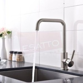 GC-022 LLAVE MONOMANDO SATINADO DE COCINA O BAÑO