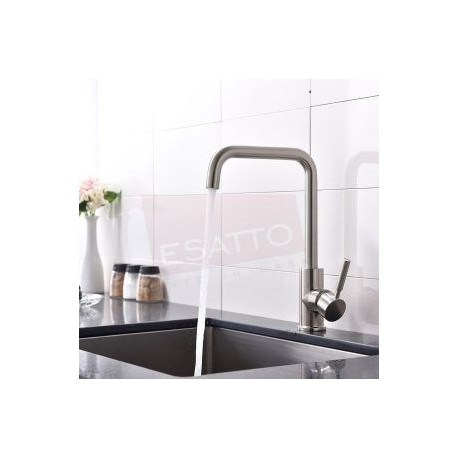 GC-022 LLAVE MONOMANDO SATINADO DE COCINA O BAÑO