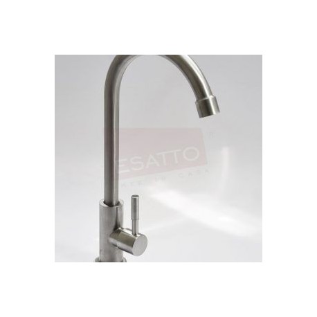 GC-025 LLAVE MONOMANDO SATINADO DE COCINA O BAÑO