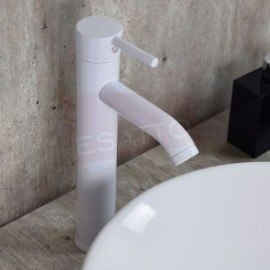GRIFO PARA BAÑO ALTO BLANCO 7006C-B