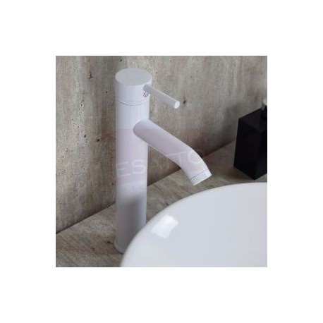 GRIFO PARA BAÑO ALTO BLANCO 7006C-B