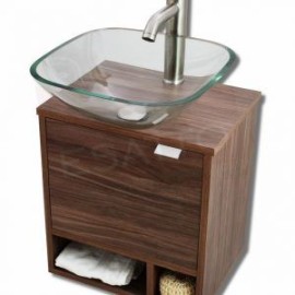 MUEBLE PARA BAÑO MODERNO DCNB AQUA L SATIN