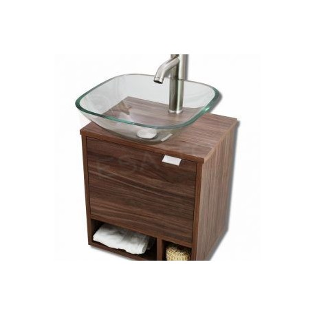 MUEBLE PARA BAÑO MODERNO DCNB AQUA L SATIN