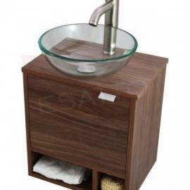 MUEBLE PARA BAÑO MODERNO DCNB DROP MINI SATIN