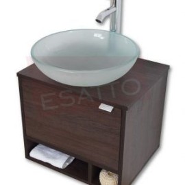 MUEBLE PARA BAÑO MODERNO DCTA DROP SATIN 2