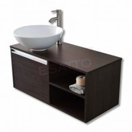 MUEBLE PARA BAÑO MODERNO DDTC GLOBUS 2 SATIN