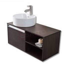 MUEBLE PARA BAÑO MODERNO DDTC RONDO SATIN