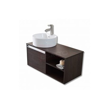 MUEBLE PARA BAÑO MODERNO DDTC RONDO SATIN