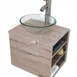 MUEBLE PARA BAÑO MODERNO DTUA DROPPIE SATIN