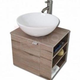 MUEBLE PARA BAÑO MODERNO DTUA GLOBUS SATIN