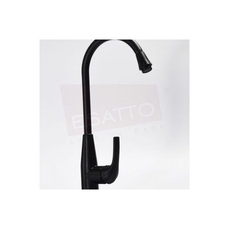 MZF034N LLAVE MONOMANDO GRIFO DE COCINA O BAÑO NEGRO NEGRA