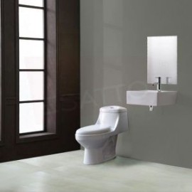 Paquete lavabo Arial y Sanitario WC-001 Espejo gratis
