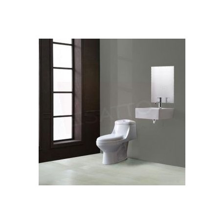 Paquete lavabo Arial y Sanitario WC-001 Espejo gratis