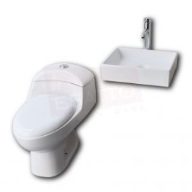 Paquete Sanitario WC-002 y lavabo OC-037 Platz Llave gratis
