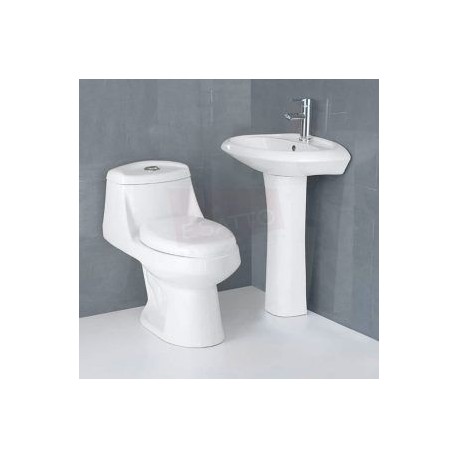 Paquete Sanitario WC-001 y lavabo Gamba Llave gratis
