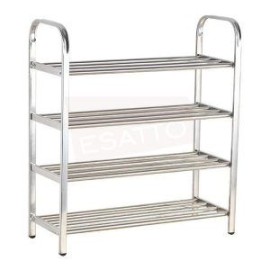 Rack almacenamiento zapatera toallero repisero acero AC-041