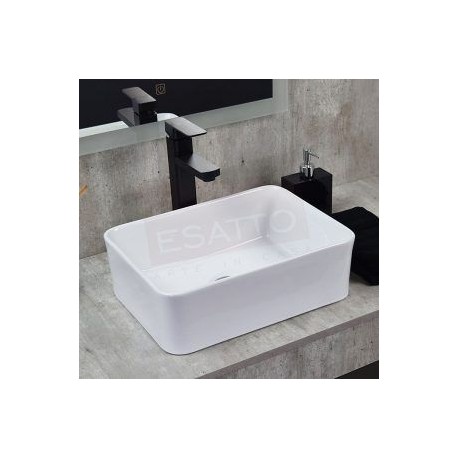Econokit Borde Mini NC Paquete Lavabo grifo negro cuadrado contra y céspol